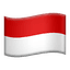 Indonesian flag